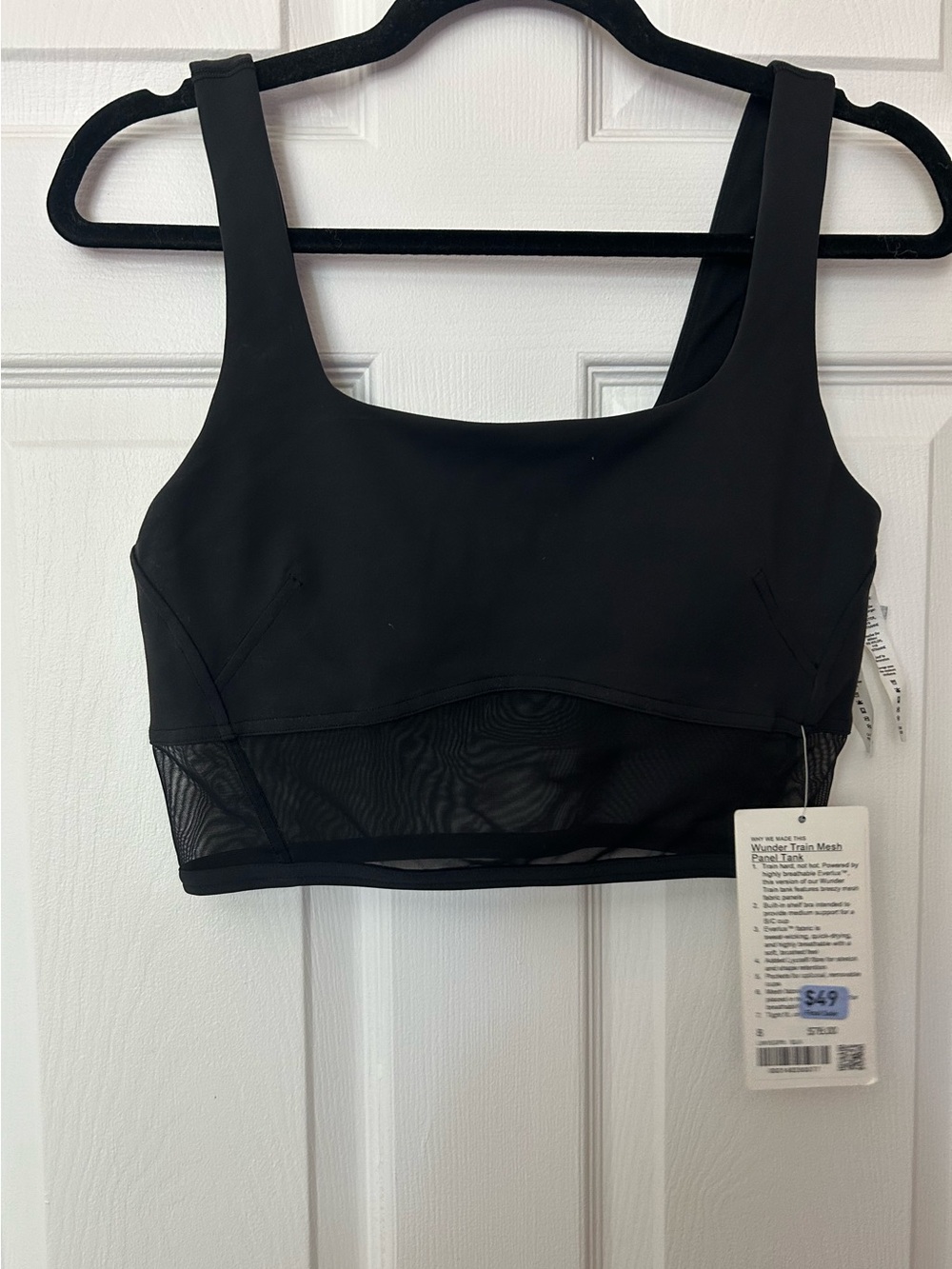 NWOT Lululemon Wunder Train Mesh Panel Tank - Picture 3 of 5